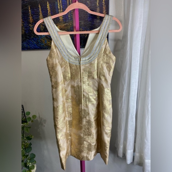 NWT Lilly Pulitzer Valli Floral Brocade Shift Dress - Picture 5 of 7